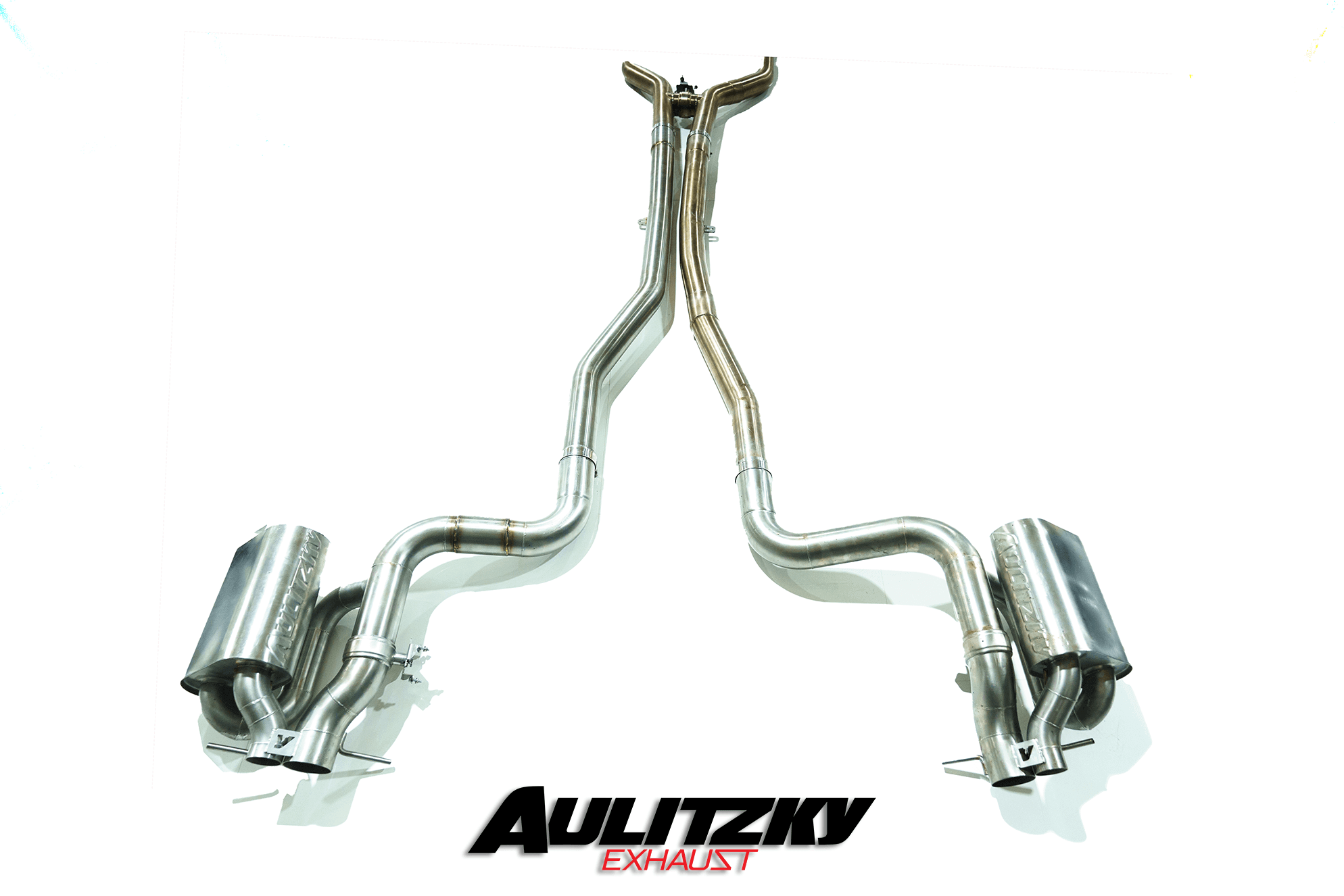Aulitzky Exhaust | ECE Abgasanlage 3" (76mm) ab OPF mit Klappensteuerung | Mercedes-Benz C-Klasse C63 AMG (W205/S205/C205) 476PS